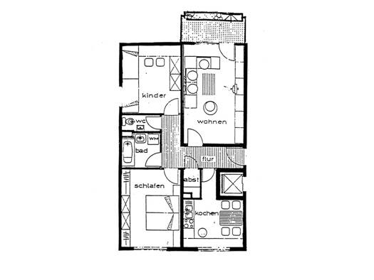 Wohnung zur Miete 1.200 € 3 Zimmer 82 m² frei ab 01.05.2026 Altenberg Oberasbach 90522