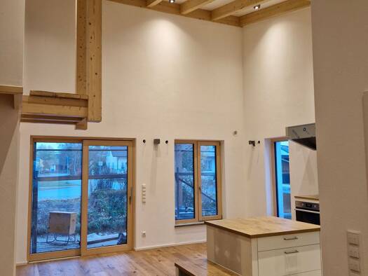 Doppelhaushälfte zur Miete 1.285 € 4 Zimmer 99 m² 355 m² Grundstück frei ab 01.01.2026 Aholfing 94345