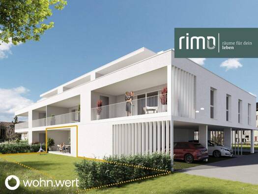 Wohnung zum Kauf - Erstbezug 385.000 € 2 Zimmer 55,6 m² EG Kalkofenweg 24 B+C Götzis 6840