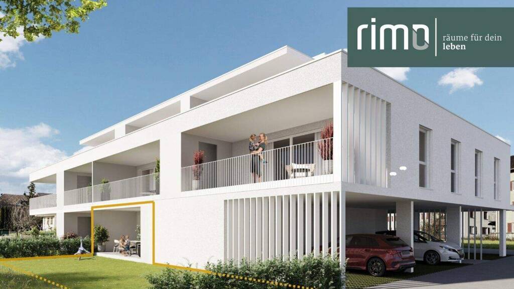 Wohnung zum Kauf - Erstbezug 385.000 € 2 Zimmer 55,6 m² EG Kalkofenweg 24 B+C Götzis 6840