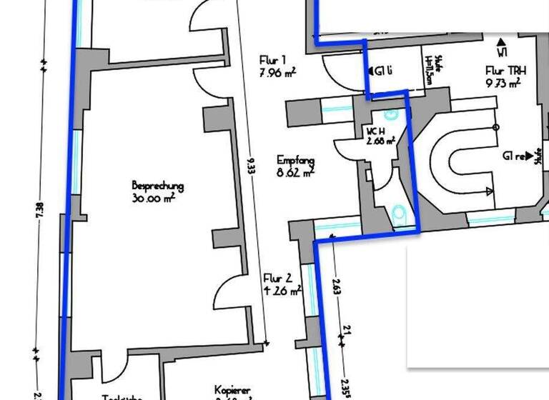 Bürofläche zur Miete provisionsfrei 845 € 85 m² Bürofläche Rastatt 76437