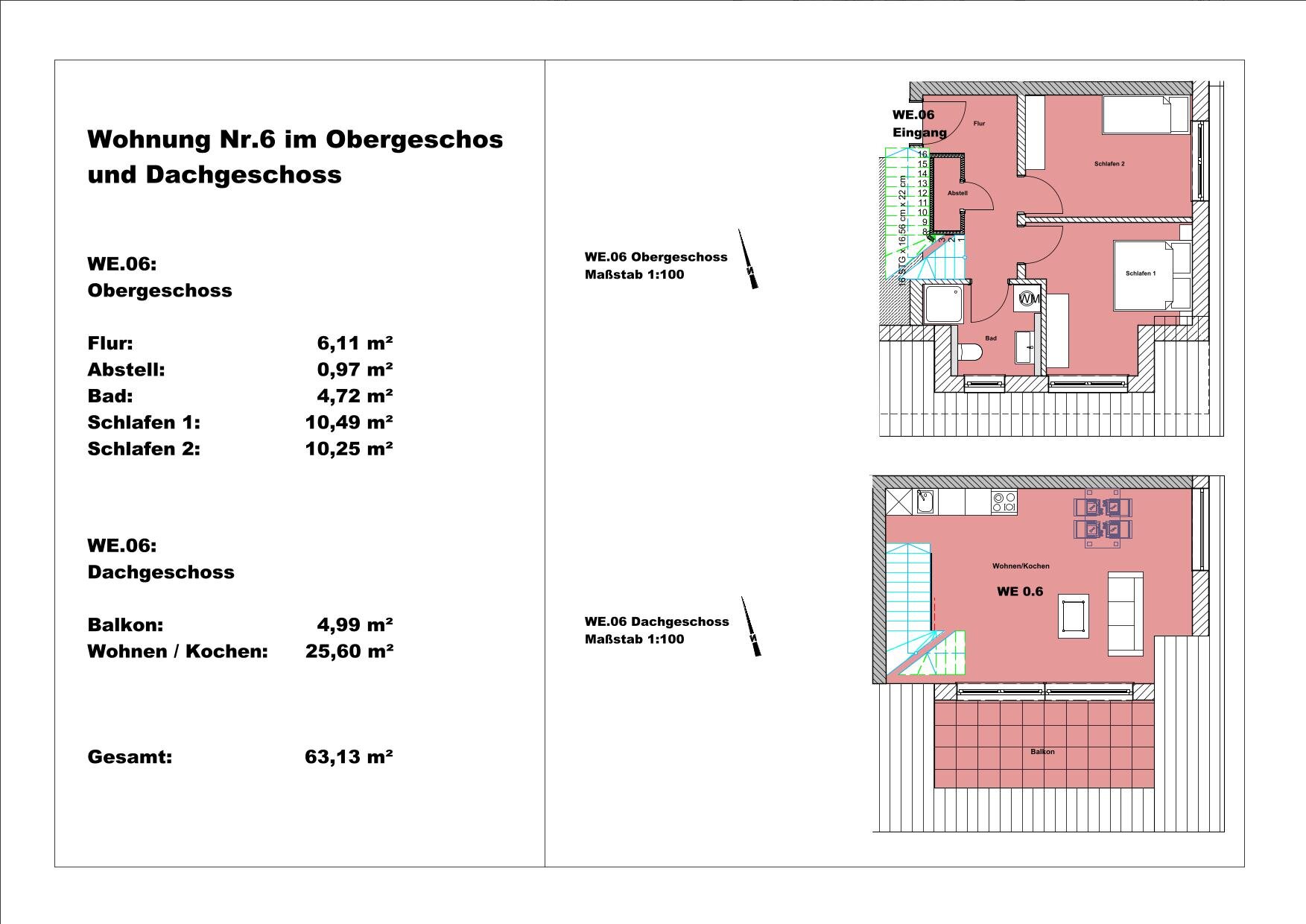 Maisonette zum Kauf 326.918 € 3 Zimmer 63,1 m²<br/>Wohnfläche 2.<br/>Geschoss Zinnowitz 17454