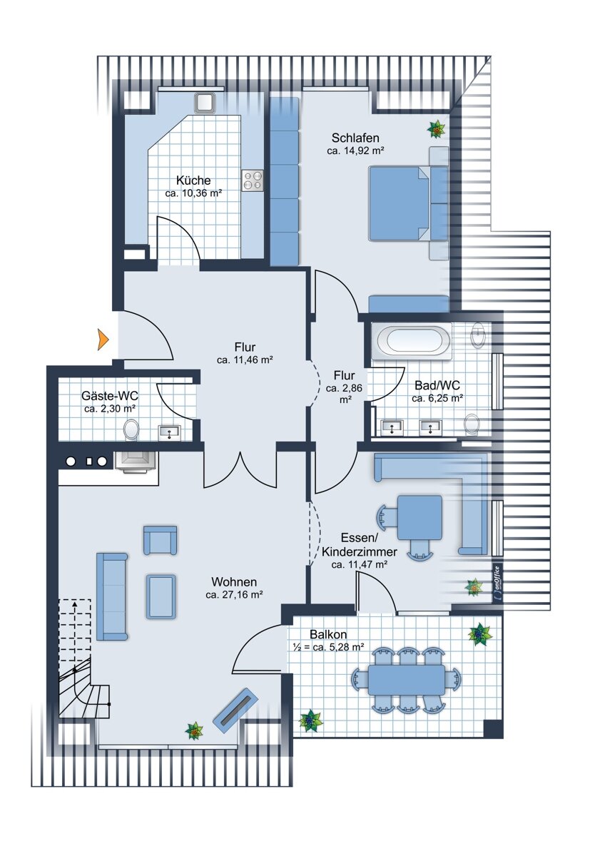 Maisonette zur Miete 2.160 € 4,5 Zimmer 135 m²<br/>Wohnfläche 01.02.2025<br/>Verfügbarkeit Eichenau 82223