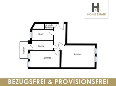 Wohnung zum Kauf provisionsfrei als Kapitalanlage geeignet 339.000 € 2 Zimmer 72 m² Czermaks Garten 5 Zentrum - Ost Leipzig 04103