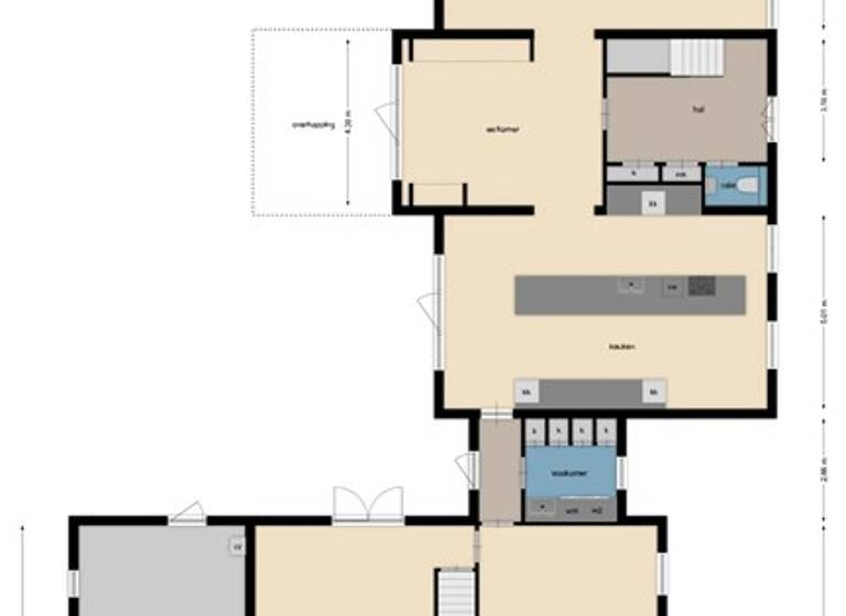 Villa zum Kauf 1.595.000 € 6 Zimmer 466 m² 2.270 m² Grundstück hoogbraak 48 baarle-nassau 5111 CT