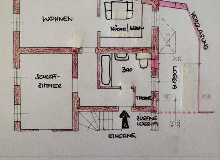 Wohnung zur Miete 521 € 1 Zimmer 47,3 m² Waldegg Linz 4020