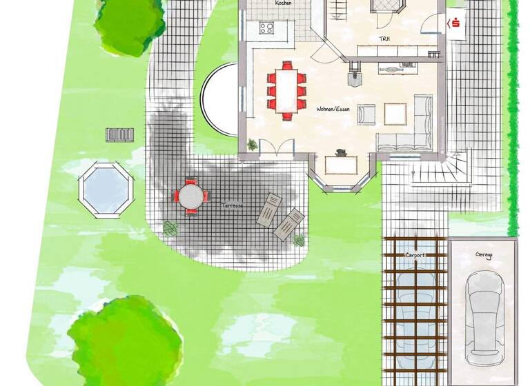 Einfamilienhaus zum Kauf 495.000 € 5 Zimmer 140 m² 603 m² Grundstück frei ab sofort Nordöstlicher Stadtteil Schweinfurt 97422