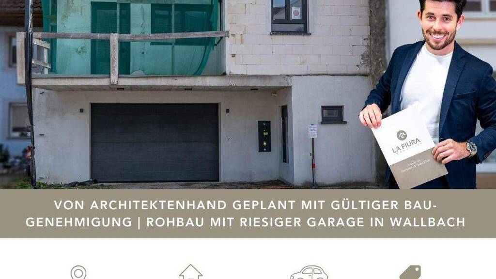 Reihenmittelhaus zum Kauf 298.000 € 6,5 Zimmer 169,3 m² 179 m² Grundstück Hauptstr. 110 Wallbach Bad Säckingen 79713