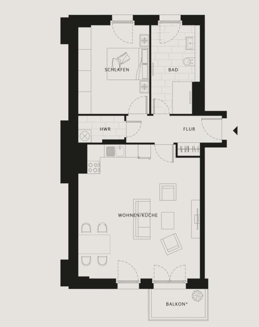 Wohnung zum Kauf provisionsfrei 792.892 € 2 Zimmer 71,1 m²<br/>Wohnfläche 4.<br/>Geschoss Tiergarten Berlin 10785