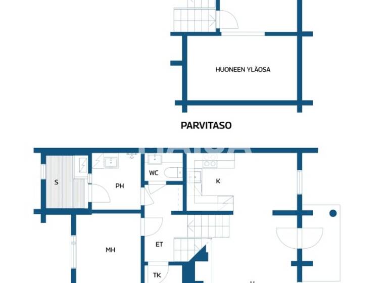 Doppelhaushälfte zum Kauf 116.000 € 3 Zimmer 80 m² 1.342 m² Grundstück Suopunkitie 29 Kemijärvi 98720