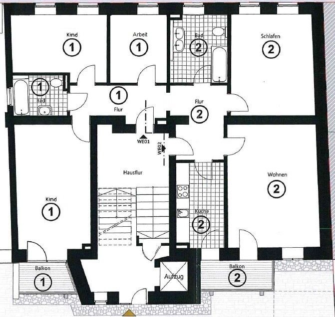 Wohnung zum Kauf provisionsfrei 363.000 € 5 Zimmer 125,8 m²<br/>Wohnfläche EG<br/>Geschoss Altlindenau Leipzig 04177