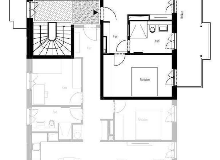 Wohnung zur Miete 1.130 € 2 Zimmer 54 m² 1. Geschoss frei ab sofort Starnberg 82319
