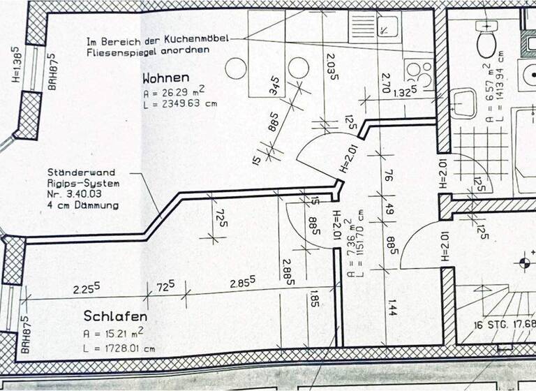 Wohnung zur Miete 350 € 2 Zimmer 55 m² Pößneck,Stadt Pößneck 07381