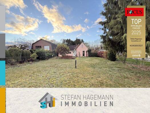 Grundstück zum Kauf provisionsfrei 540.000 € 991 m² Grundstück Glashütte Norderstedt 22851