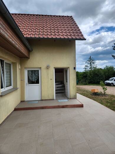 Wohnung zur Miete 400 € 2 Zimmer 65,3 m² Dachgeschoss, 1. Geschoss frei ab sofort Lindenweg 4 Baumgarten Grabowhöfe 17194