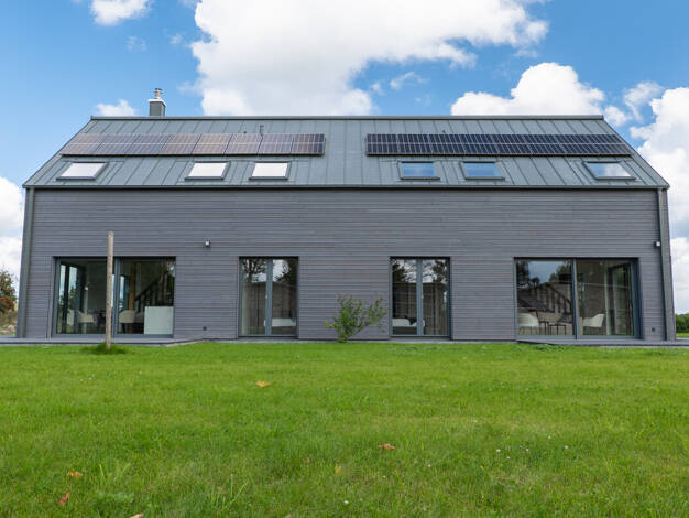 Doppelhaushälfte zum Kauf - Erstbezug provisionsfrei 950.820 € 5 Zimmer 132 m² 375 m² Grundstück Bergen Bergen auf Rügen / Streu 18528