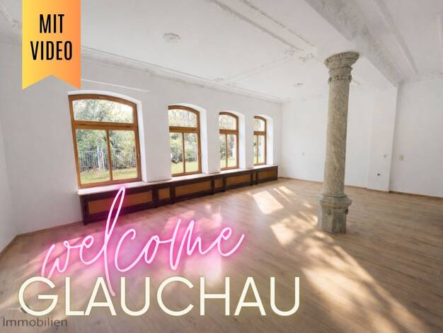 Maisonette zur Miete 500 € 3 Zimmer 130 m² EG August-Bebel-Straße 11 Glauchau Glauchau 08371