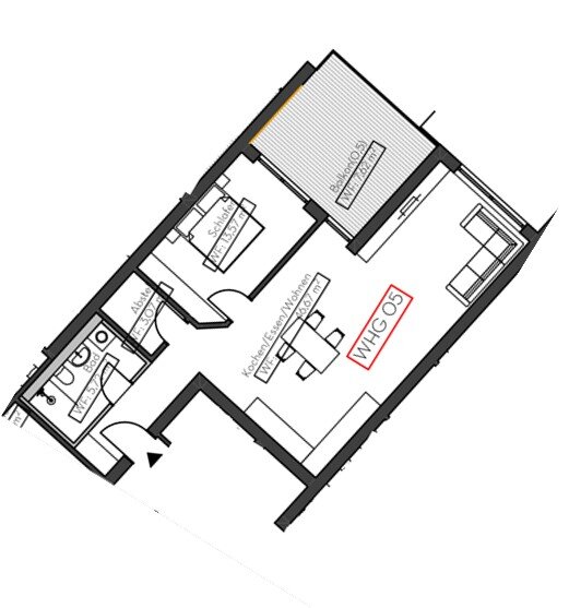 Wohnung zum Kauf provisionsfrei 429.240 € 2 Zimmer 77,6 m²<br/>Wohnfläche Biberacherstraße 13-15 Bad Waldsee Bad Waldsee 88339