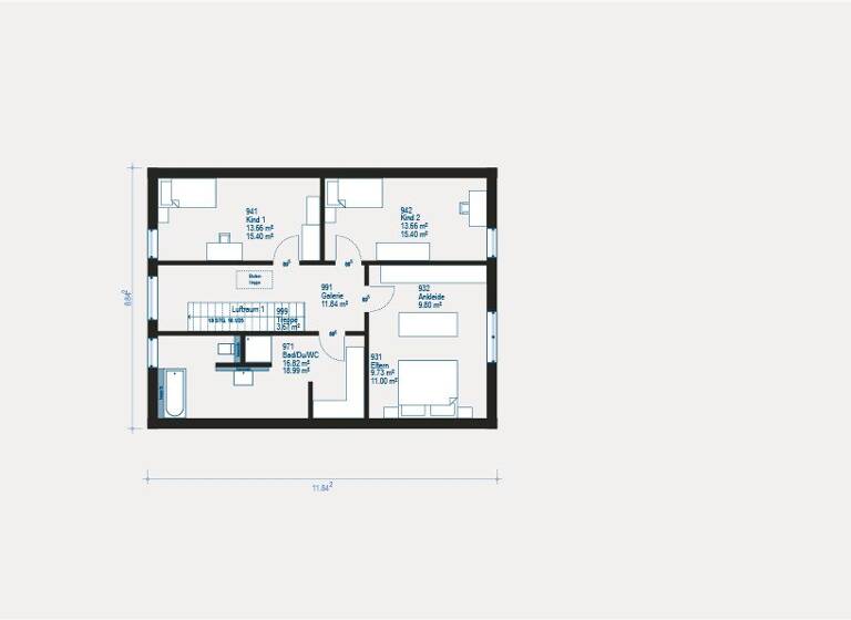 Einfamilienhaus zum Kauf 489.919 € 4 Zimmer 173 m² 541 m² Grundstück Barmen Wuppertal 42287