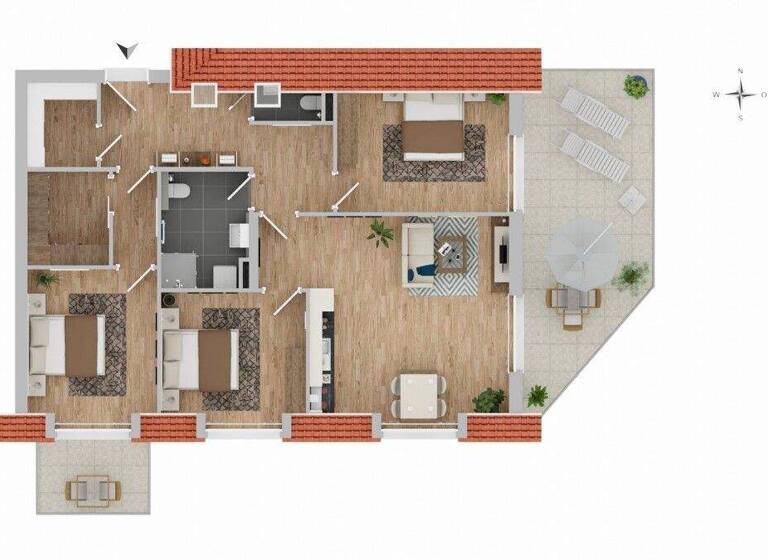 Penthouse zum Kauf - Erstbezug 642.500 € 4 Zimmer 106,6 m² St. Martin Klagenfurt 9020