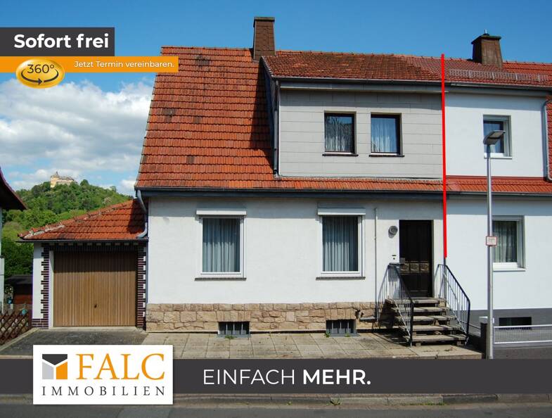 Doppelhaushälfte zum Kauf 189.000 € 6 Zimmer 170 m² 553 m² Grundstück Bad Wildungen Bad Wildungen 34537