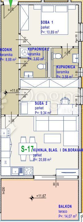 Wohnung zum Kauf 3 Zimmer 71 m²<br/>Wohnfläche 4.<br/>Geschoss Seget 21220