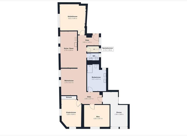 Wohnung zum Kauf 289.000 € 5,5 Zimmer 144 m² Schwandorf 92421