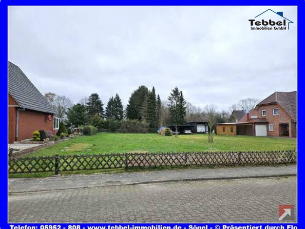 Grundstück zum Kauf provisionsfrei 672 m² Grundstück Fresenburg Fresenburg 49762