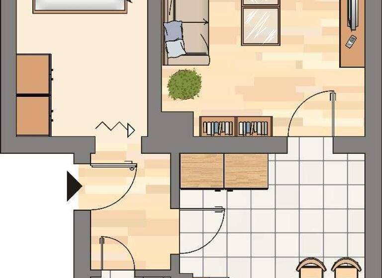 Wohnung zur Miete 359 € 2 Zimmer 40,4 m² 1. Geschoss Zum Kämpchen 8 Riemke Bochum 44807