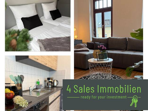 Wohnung zur Miete 460 € 2 Zimmer 33 m² 3. Geschoss frei ab sofort Bernhardstraße 118 Gablenz Chemnitz 09126