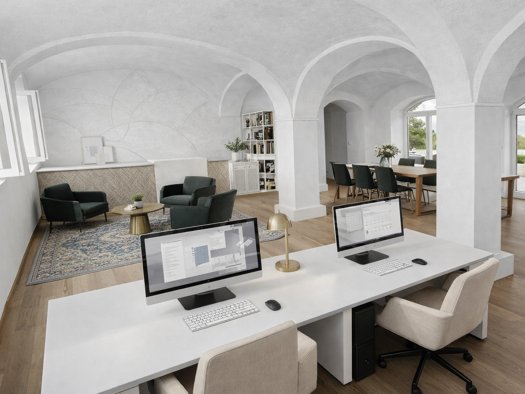 Büro zur Miete provisionsfrei 1.450 € 1 Zimmer 112 m² Bürofläche Schedling Trostberg 83308