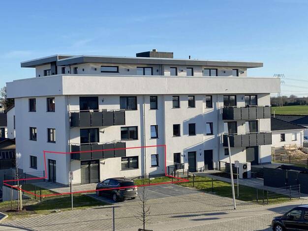 Terrassenwohnung zur Miete 1.064 € 2 Zimmer 76 m² EG frei ab 01.06.2026 Ahornstraße 27 Andershof Stralsund 18439