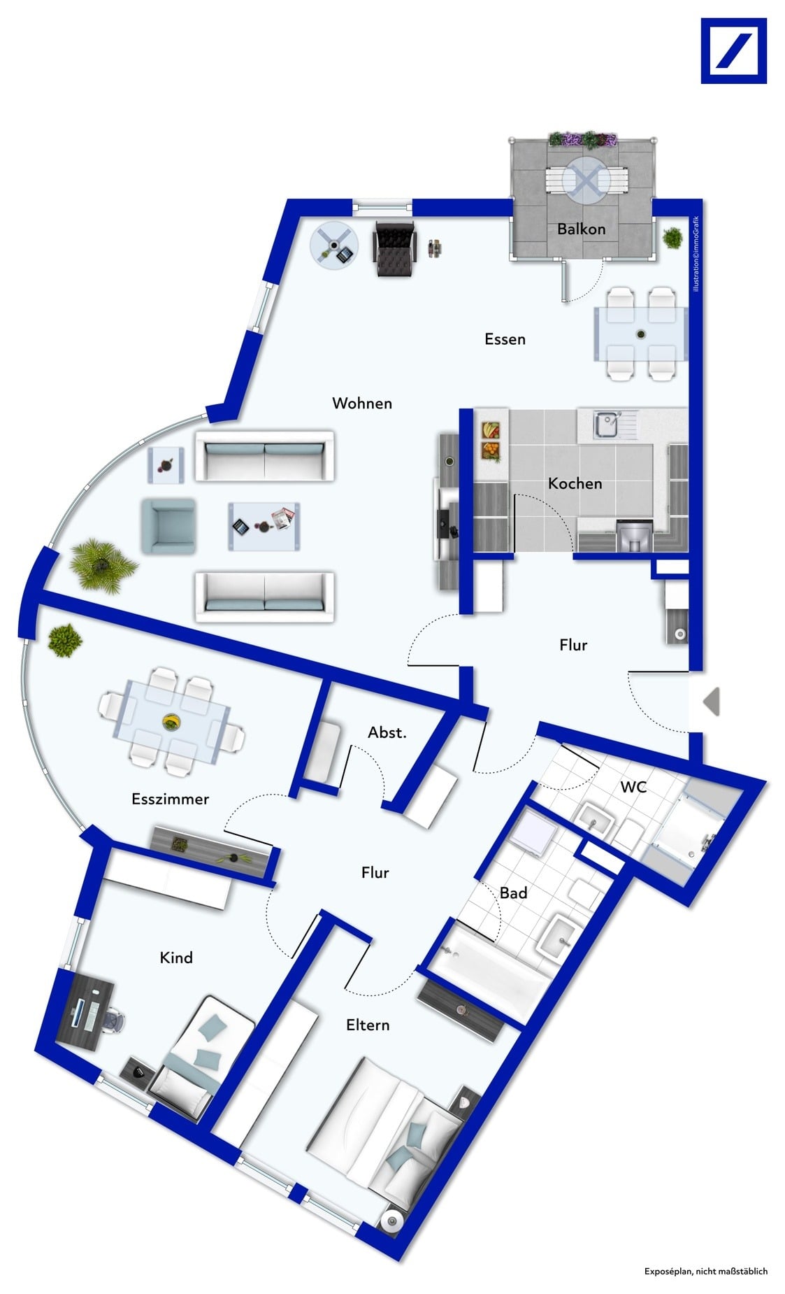 Wohnung zum Kauf 359.000 € 4 Zimmer 123 m²<br/>Wohnfläche Innenstadt Rastatt 76437