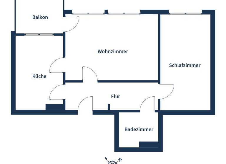 Wohnung zum Kauf 189.000 € 2 Zimmer 53 m²<br/>Wohnfläche 2.<br/>Geschoss Schwalbach am Taunus 65824