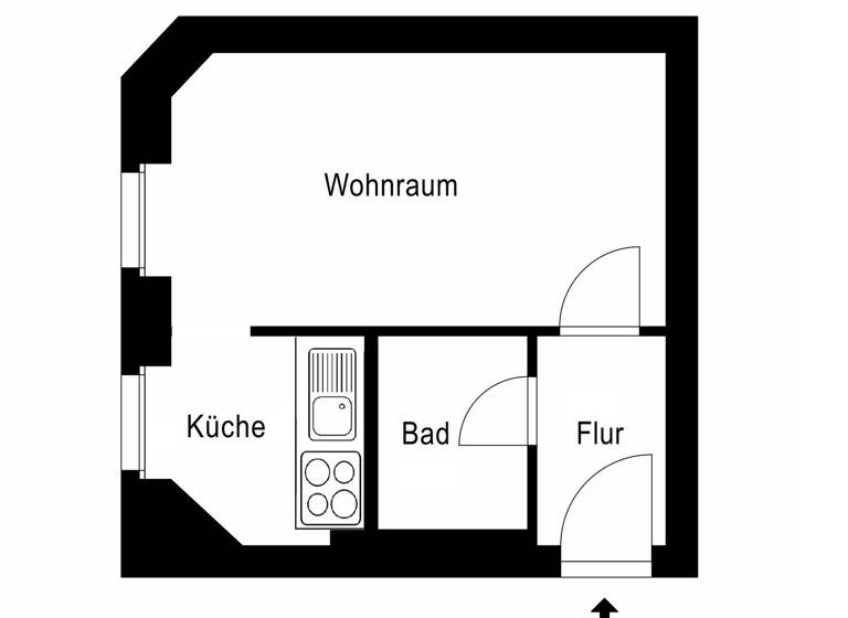 Sonstiges zum Kauf provisionsfrei als Kapitalanlage geeignet 165.000 € 1 Zimmer 27 m² Schöneweider Straße 4 Neukölln Berlin 12055
