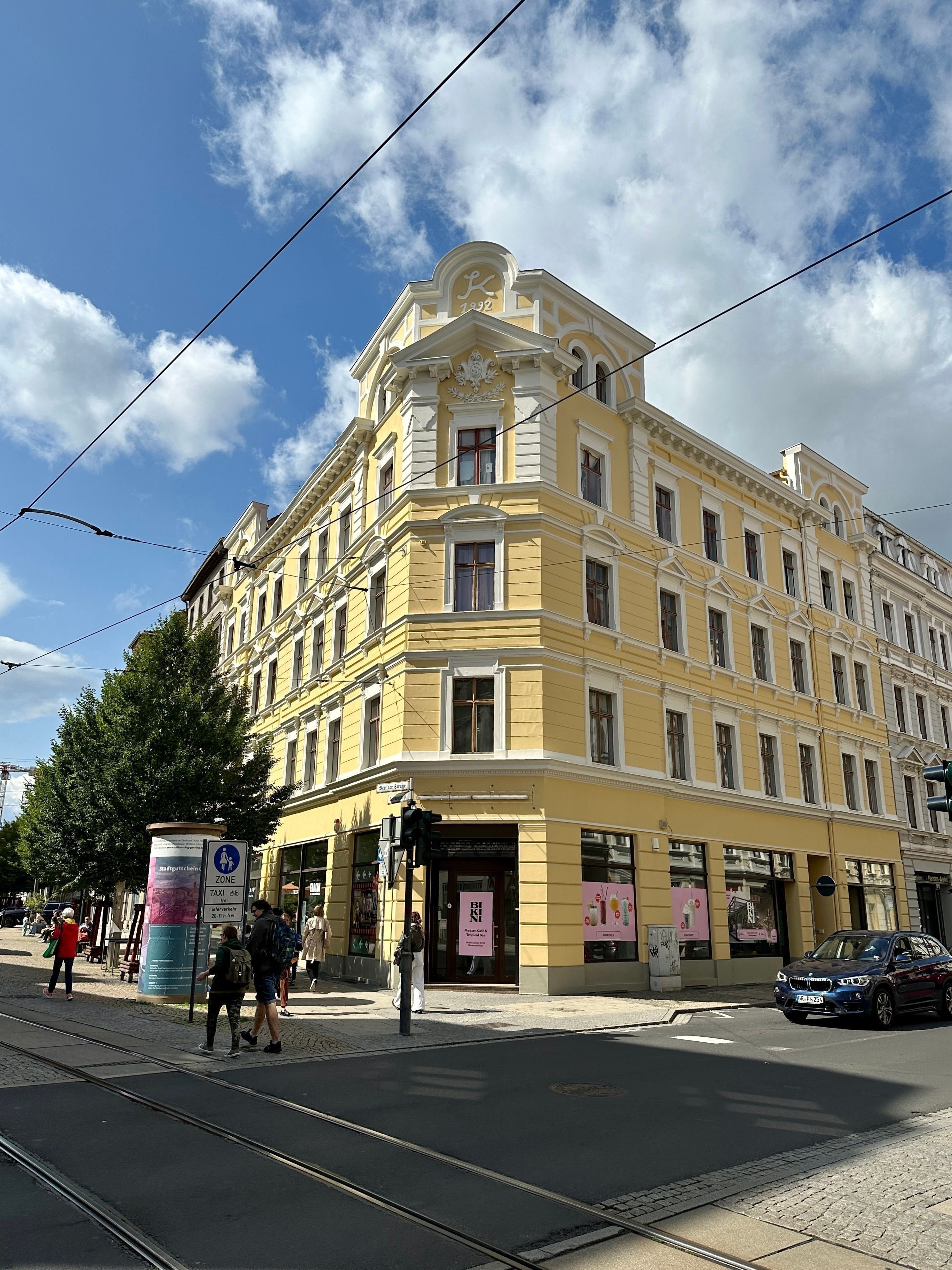 Denkmalgeschütztes Wohn- und Geschäftshaus in der Einkaufsstraße von Görlitz