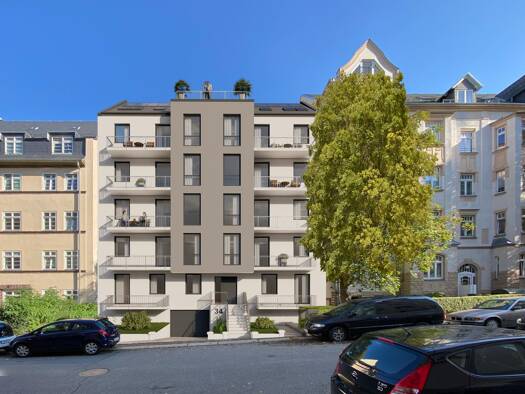 Wohnung zur Miete - Erstbezug 955 € 3 Zimmer 71,3 m² 5. Geschoss frei ab sofort Erich-Mühsam-Straße Kaßberg Chemnitz 09112
