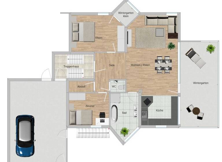 Mehrfamilienhaus zum Kauf 492.000 € 6 Zimmer 198 m² 563 m² Grundstück frei ab sofort Talheim Horb am Neckar 72160