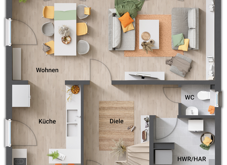 Einfamilienhaus zum Kauf - Erstbezug provisionsfrei 556.060 € 4 Zimmer 124 m² 600 m² Grundstück Tannet Grafling 94539