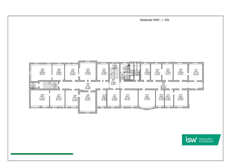 Immobilie zur Miete provisionsfrei 13,54 € 630 m²<br/>Fläche Rheingaustraße 190-196 Biebrich Wiesbaden 65203