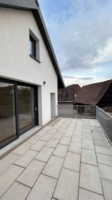 Wohnung zur Miete 1.190 € 4 Zimmer 112,6 m² 1. Geschoss frei ab sofort Jöhlinger Straße 17 Jöhlingen Walzbachtal 75045