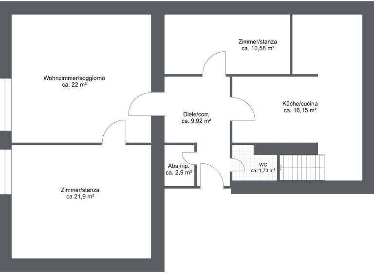 Wohnung zum Kauf 370.000 € 3 Zimmer 95 m² EG Lana 39011