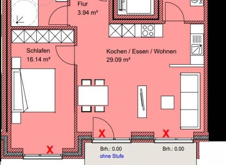 Wohnung zum Kauf provisionsfrei 225.000 € 2 Zimmer 64,5 m²<br/>Wohnfläche EG<br/>Geschoss 01.03.2026<br/>Verfügbarkeit Rastdorfer Straße 2 Werlte 49757