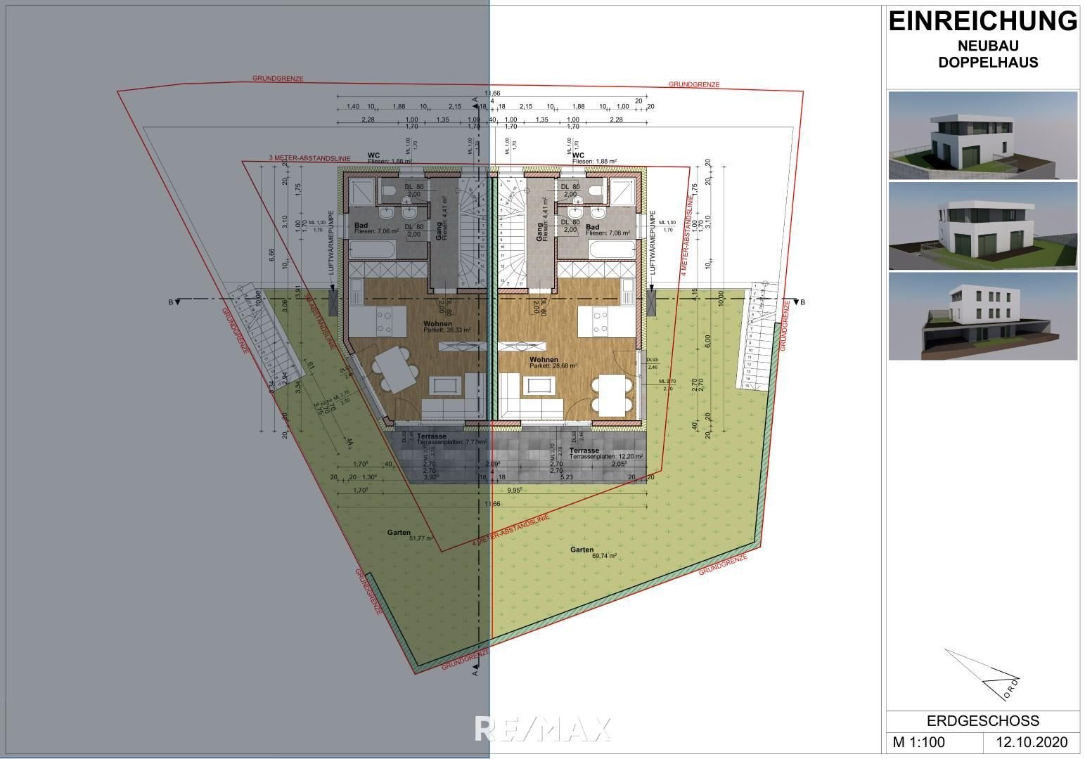 Doppelhaushälfte zum Kauf 590.000 € 3 Zimmer 84,1 m²<br/>Wohnfläche Vomperbach 6123