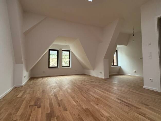 Wohnung zur Miete - Erstbezug 882 € 3 Zimmer 71,7 m² Dachgeschoss, 4. Geschoss frei ab sofort Moritzkirchhof 1 Innenstadt Halle (Saale), Stadt 06108