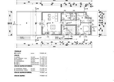 Wohnung zum Kauf 210.000 € 3 Zimmer 100 m² EG Markovo Polje 10360