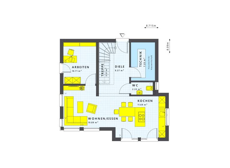 Haus zum Kauf provisionsfrei 462.639 € 4 Zimmer 113 m² 463 m² Grundstück Sössen Lützen 06686