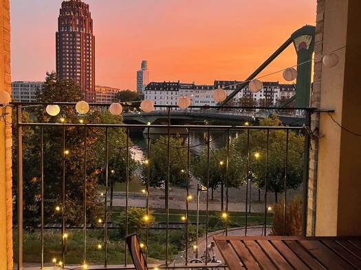 Wohnung zur Miete 2.000 € 2 Zimmer 78 m² Geschoss 2/7 frei ab 15.01.2026 Oskar-von-Miller-Straße Ostend Frankfurt am Main 60314