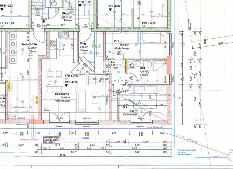 Wohnung zur Miete 1.200 € 3,5 Zimmer 80 m² Geschoss EG/3 frei ab 15.04.2026 Wahlwies Stockach 78333