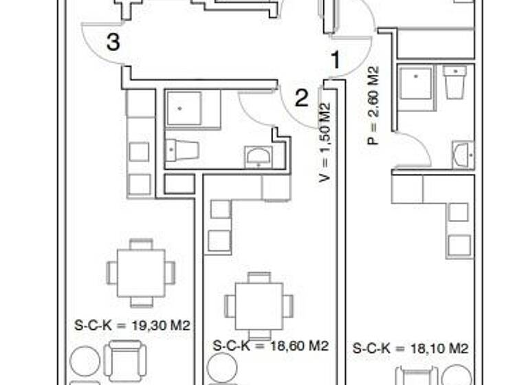 Studio zum Kauf provisionsfrei 104.000 € 1 Zimmer 32 m² TORREVIEJA 03181